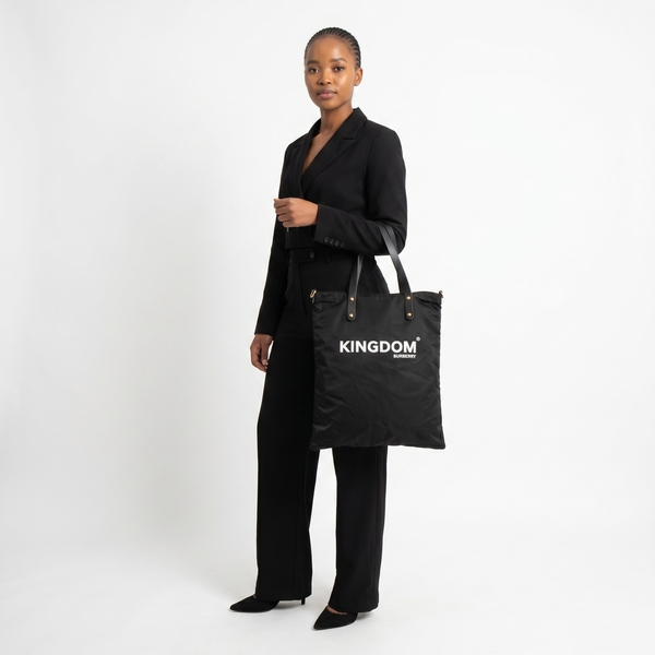 Nylon Kingdom Tote Black