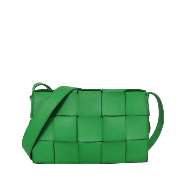 BOTTEGA VENETA bag shoulder leather intrecciato medium Cassette VENETA BOTTEGA CASSETTE ボディバッグ バッグ