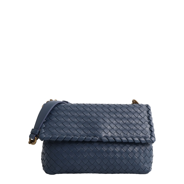 Intrecciato Olimpia Bag Blue