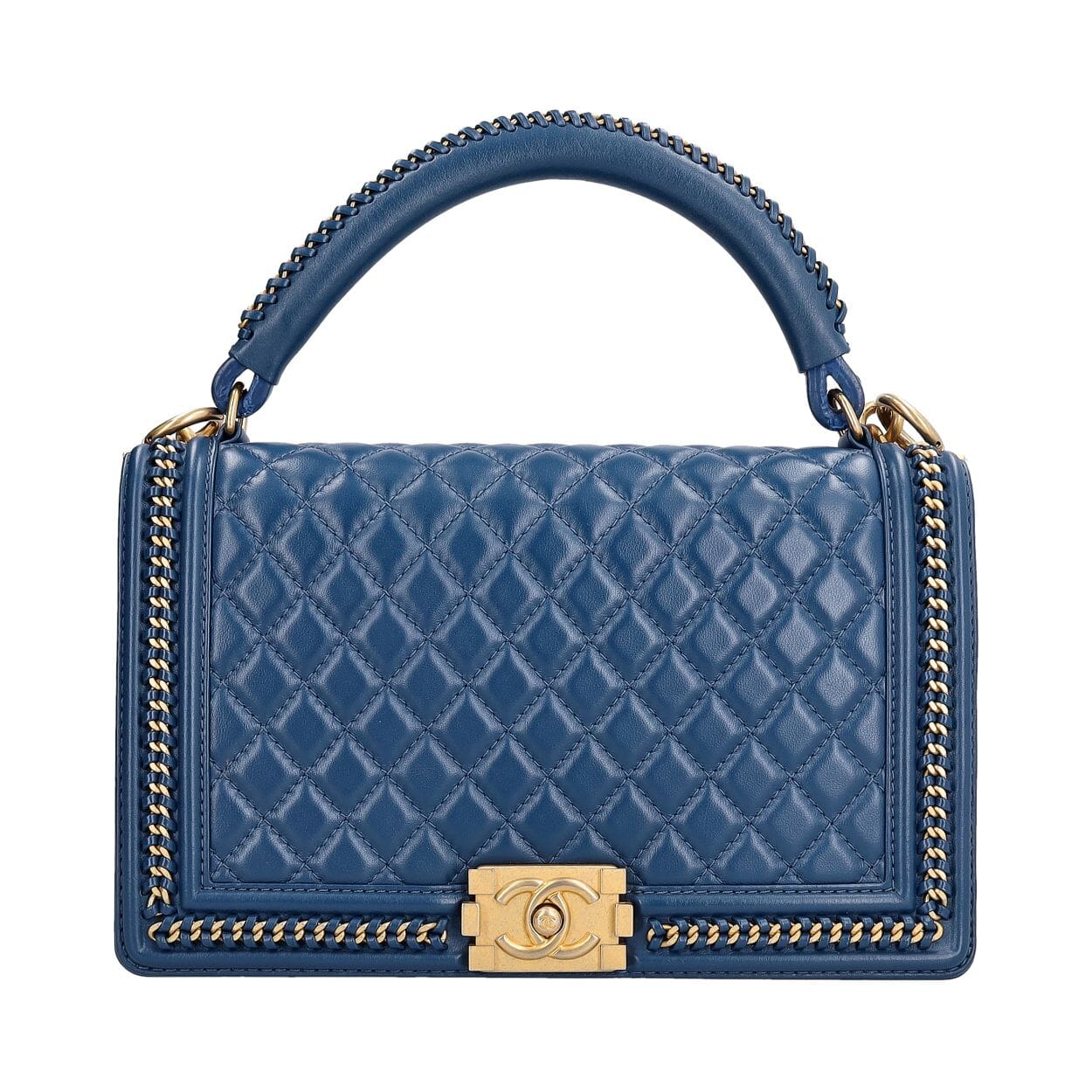 CHANEL ボディバッグ ネイビー CHANEL（シャネル） スポーツライン ココマーク ウエストバッグ ボディ