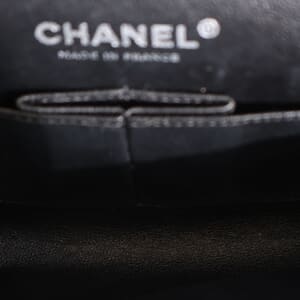 Aged Leather 2.55 Reissue Lucky Charms Flap Bag Black, view 10