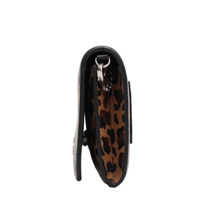 Leather Belt Bag Leopard Print, view 5
