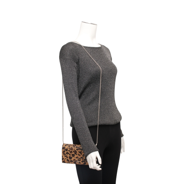 Leather Belt Bag Leopard Print