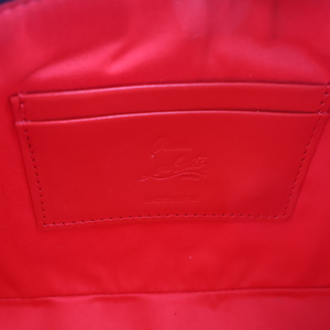 Patent Leather Loubila Daisy Bag Black, view 8