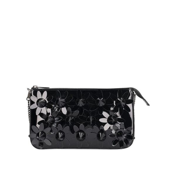 Patent Leather Loubila Daisy Bag Black