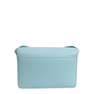 Leather Elisa Crossbody Bag Light Blue, view 3