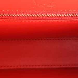 Leather Elisa Crossbody Bag Light Blue, view 8