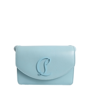 Leather Elisa Crossbody Bag Light Blue, view 4