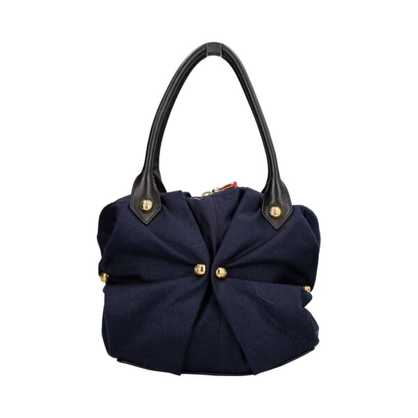 Fabric Bowling Bag Navy