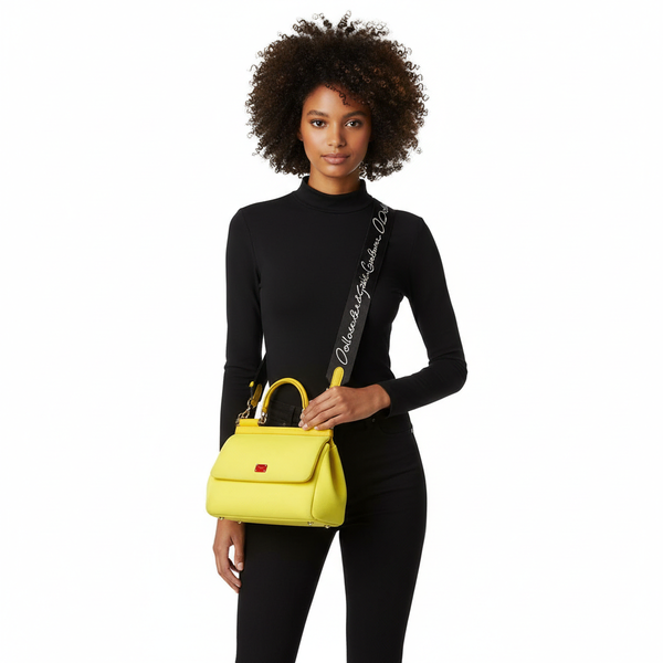 Nylon Small Sicily Bag Yellow