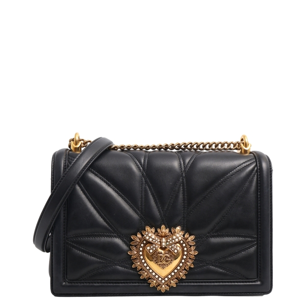 Leather Devotion Large Bag Black