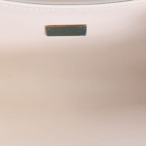 Leather DG Girls Shoulder Bag White, view 8