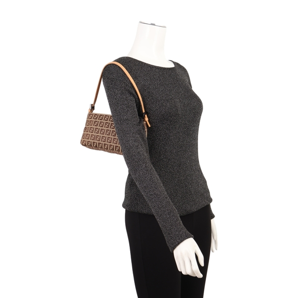 Zucca Mini Pochette Brown