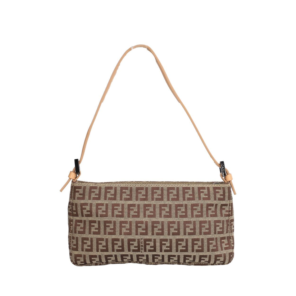 【Fendi】ロゴポーチ FENDI Zucca Mini Pochette Brown | Luxity