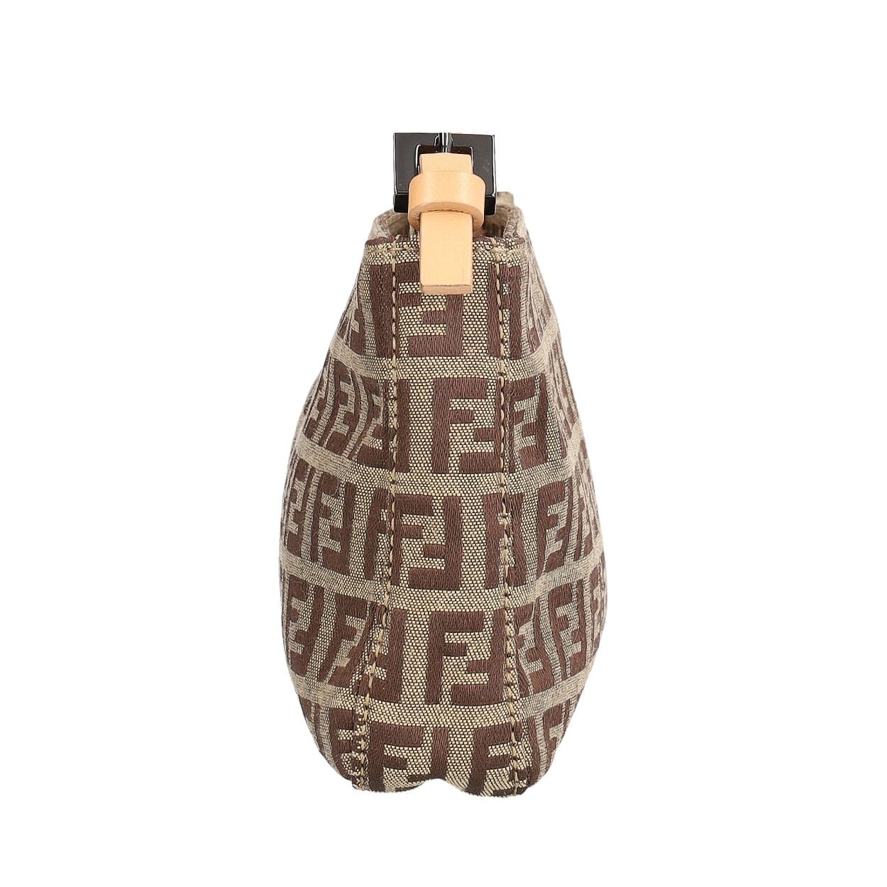 バッグ Fendi Zucca Mini Bag FENDI Zucca Mini Pochette Brown | Luxity