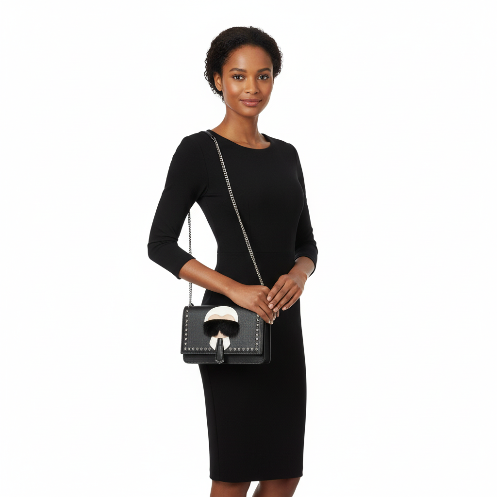 JIMMY CHOO Leather Riki Side Pockets Hobo Black | Luxity