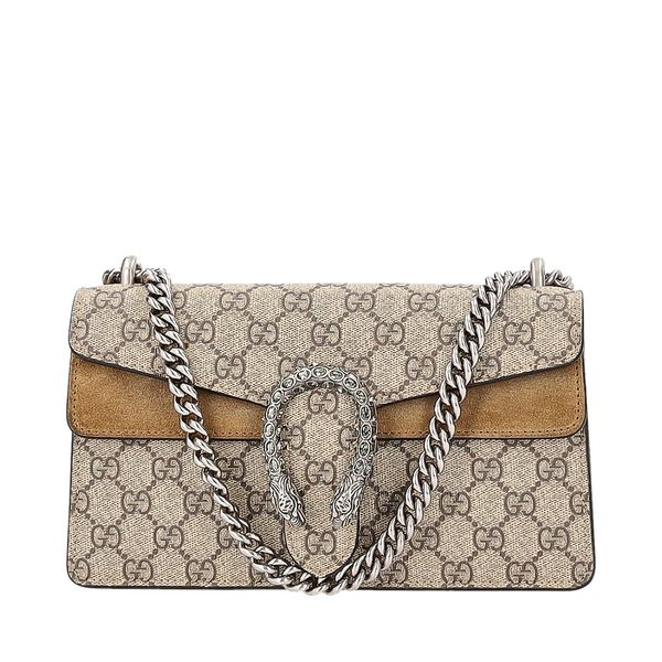 Supreme GG Small Mini Dionysus Shoulder Bag Beige