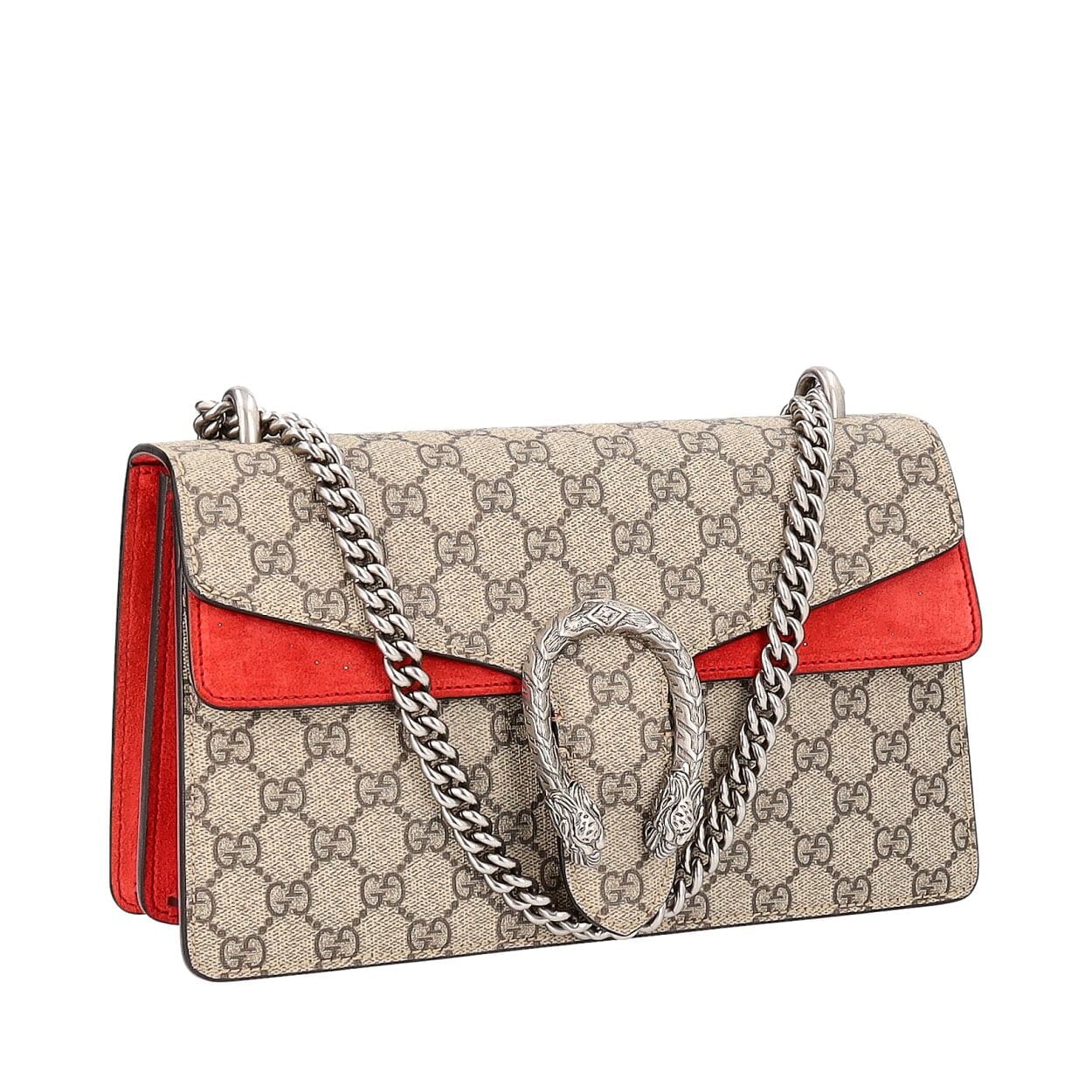 グッチGucciディオニュソスディオニュソス ベージュ×レッド PVCコーティングキャンバス 421970 A022483607 GUCCI - グッチGucciディオニュソスディオニュソス ベージュ×レッド