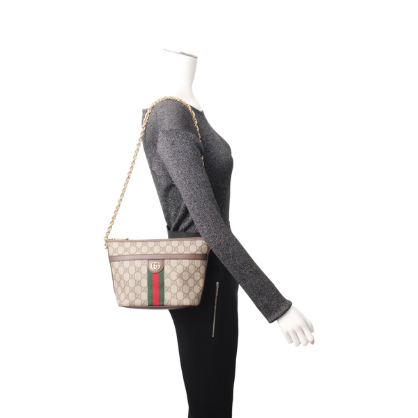 Supreme GG Mini Ophidia Beige/Ebony