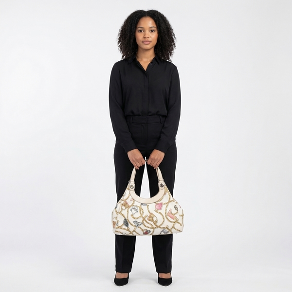 Satin Charmy Shoulder Bag Multicolour