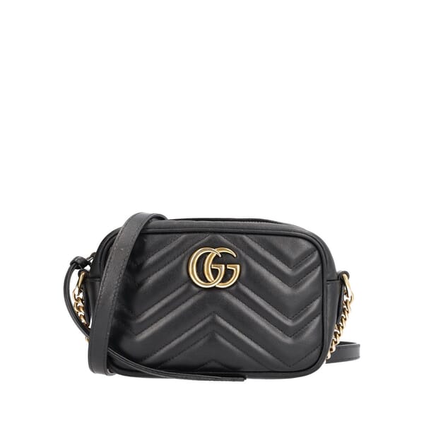 Marmont GG Mini Camera Bag Black