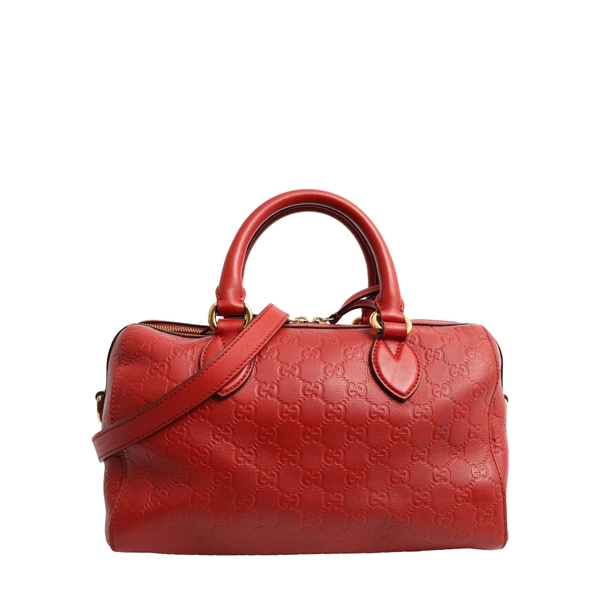 Guccissima Boston Bag Red