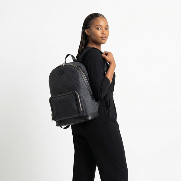 Supreme GG Backpack Medium Black/Grey