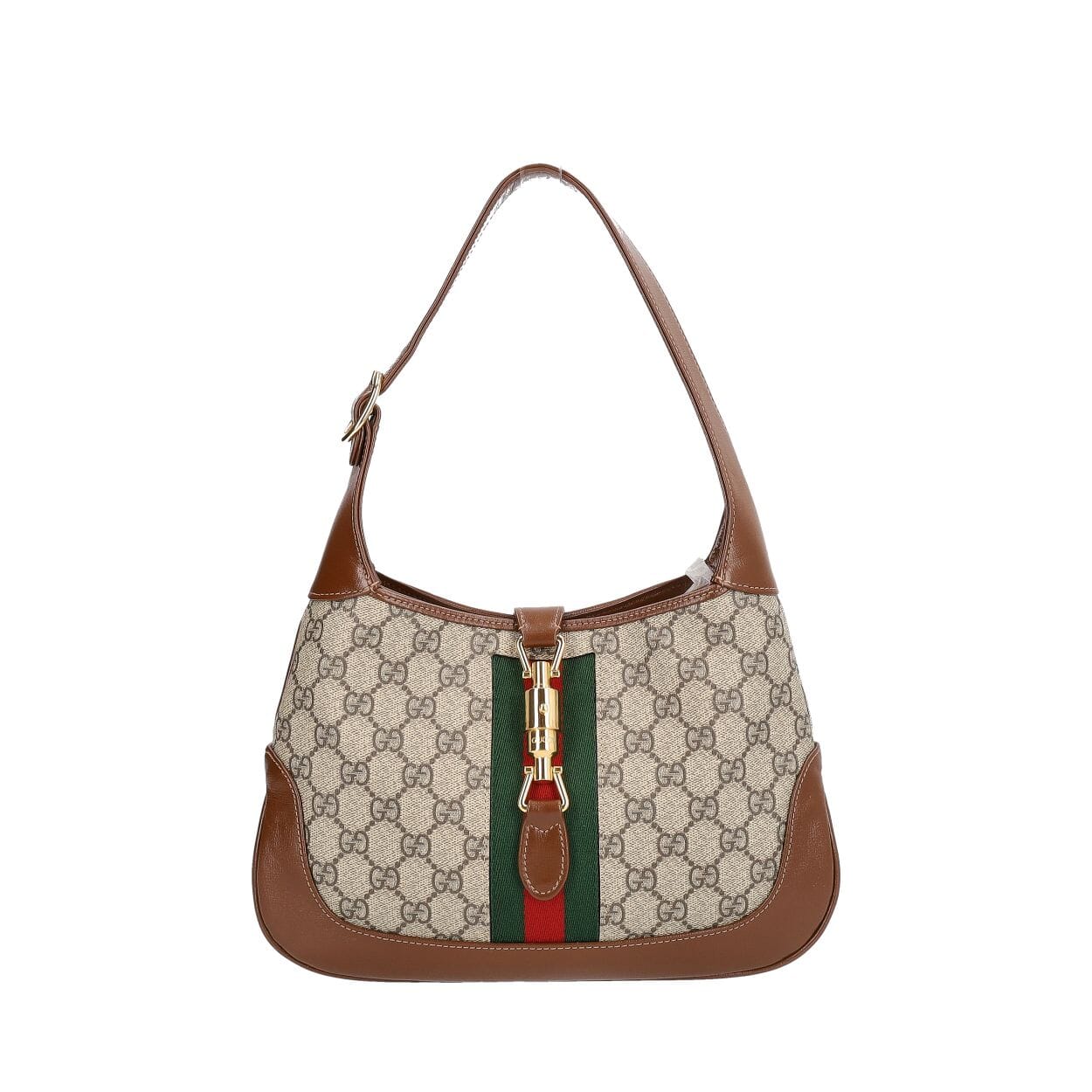 Supreme GG Jackie 1961 Shoulder Bag Beige/Ebony/Brown