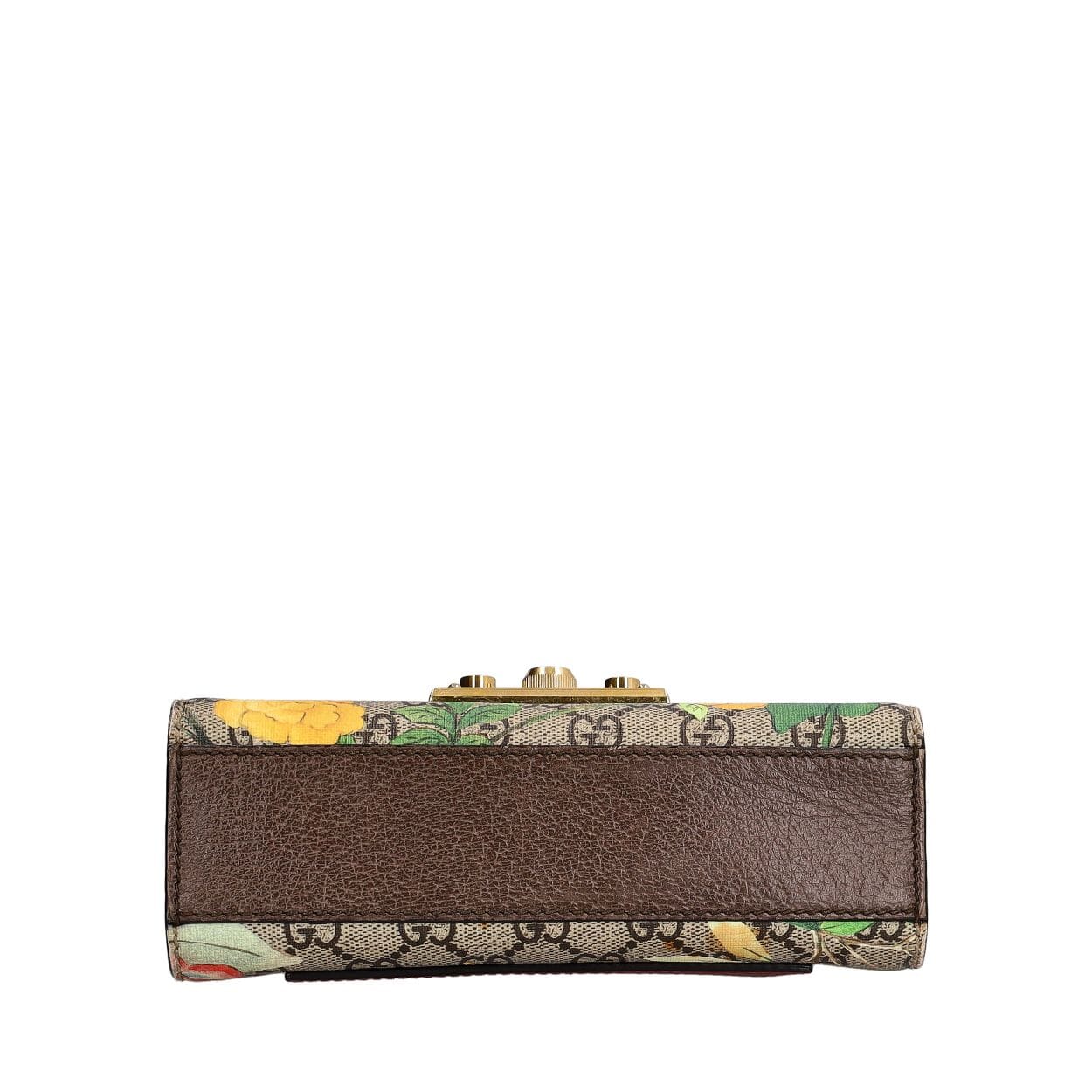 Gちゃん様✾14kgf GUCCI Supreme GG Tian Padlock Chain Bag Floral | Luxity
