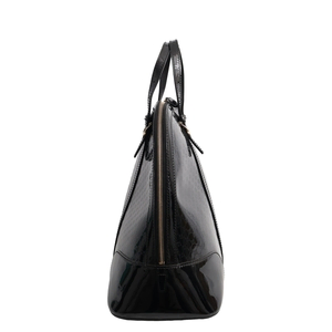 Patent Microguccissima Nice Dome Tote Black, view 4