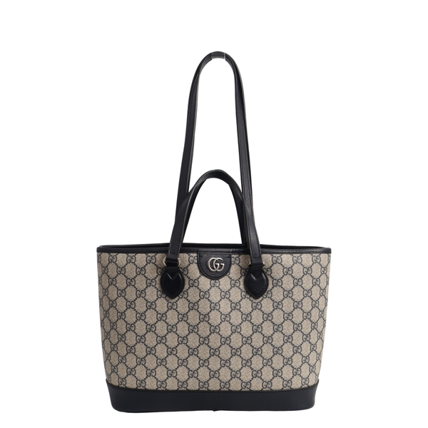 Supreme GG Ophidia Small Tote Beige/Blue