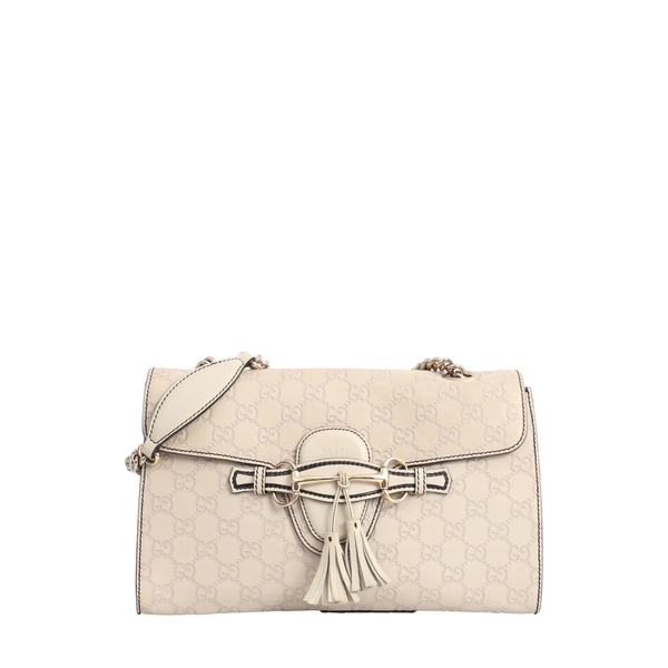 Guccissima Medium Emily Shoulder Bag Stone