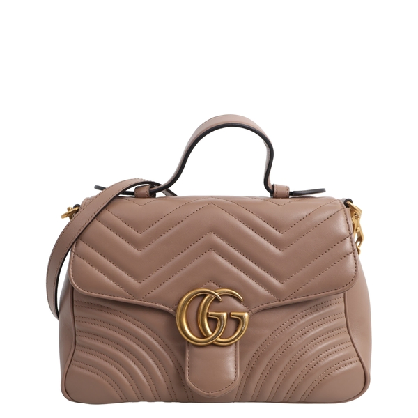 Marmont GG Small Top Handle Bag Dusty Pink