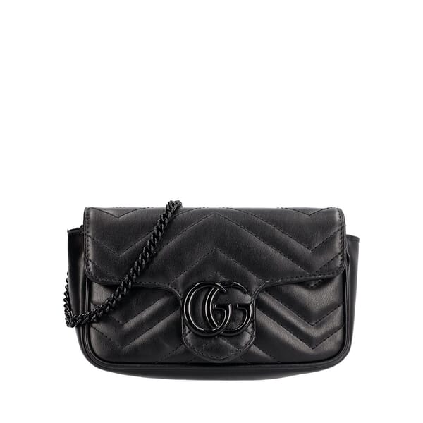 Marmont GG Mini Shoulder Bag Black