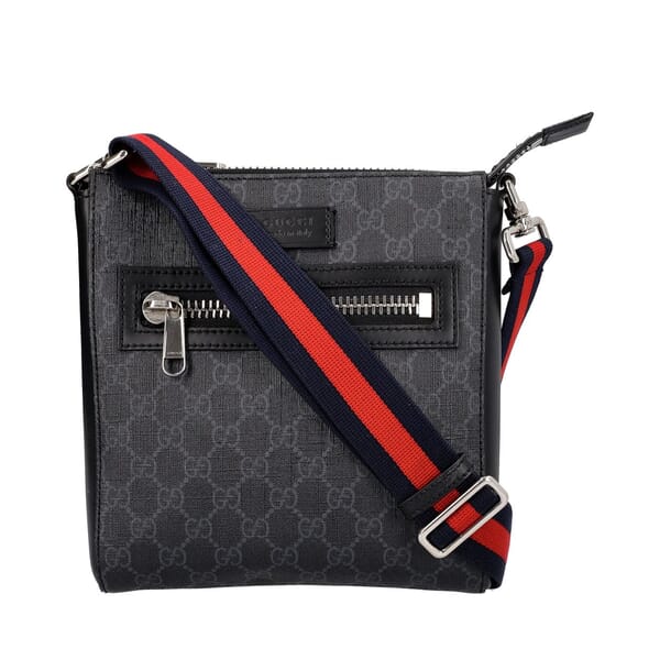Supreme GG Small Messenger Bag Grey/Black