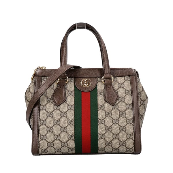 Supreme GG Ophidia Small Tote Beige/Ebony