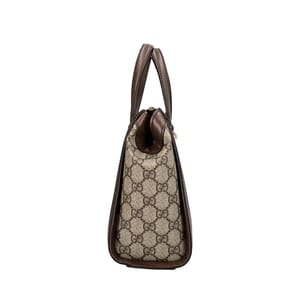 Supreme GG Ophidia Small Tote Beige/Ebony, view 5