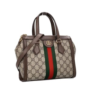 Supreme GG Ophidia Small Tote Beige/Ebony, view 2