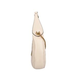Marmont GG Small Shoulder Bag Ivory, view 5