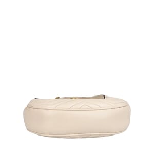 Marmont GG Small Shoulder Bag Ivory, view 7