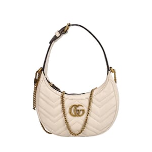 Marmont GG Small Shoulder Bag Ivory
