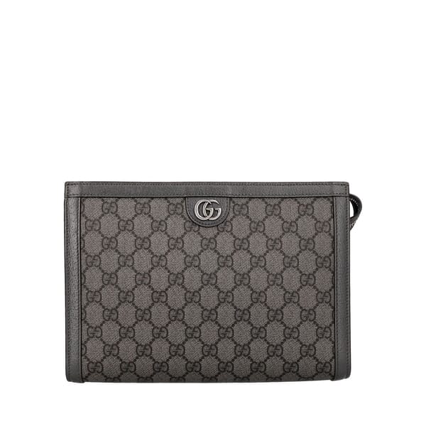 Supreme GG Ophidia Pouch Grey/Black