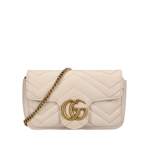 Marmont GG Mini Shoulder Bag Ivory