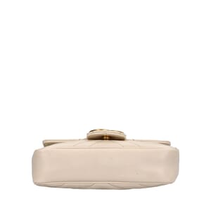 Marmont GG Mini Shoulder Bag Ivory, view 7