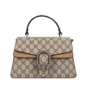 Supreme GG Dionysus Top Handle Bag Beige, view 5