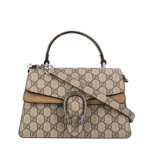 Supreme GG Dionysus Top Handle Bag Beige