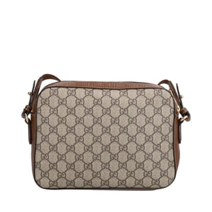 Supreme GG Interlocking G Messenger Beige/Brown, view 3