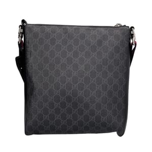 Supreme GG Medium Messenger Black/Grey, view 2