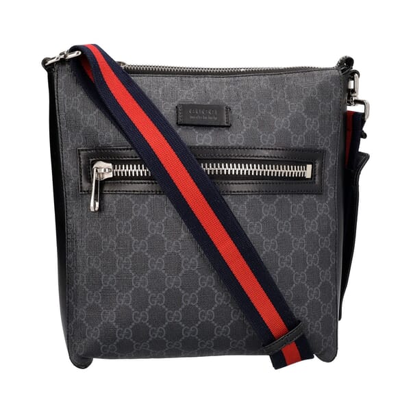 Supreme GG Medium Messenger Black/Grey