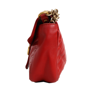 Marmont GG Medium Shoulder Bag Red, view 5